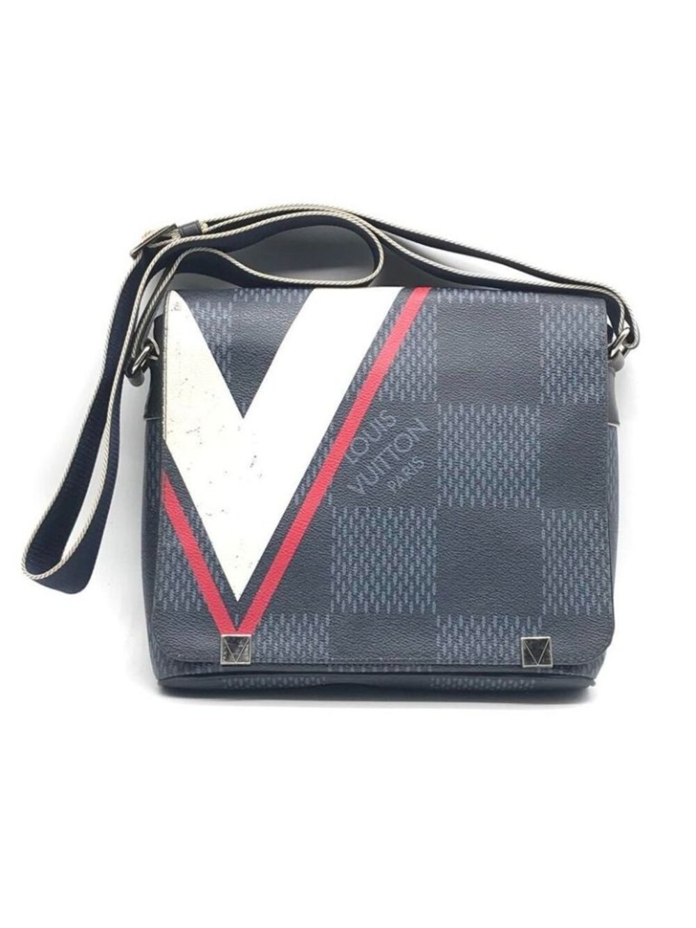Louis Vuitton Damier Ecobalt District PM NM Shoulder Bag Price Negotiation